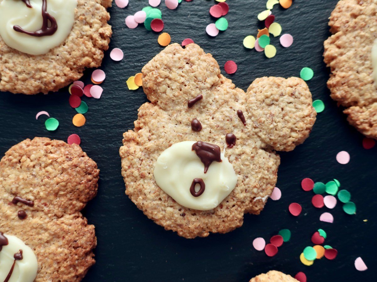 Teddy-Haferkekse, glutenfrei