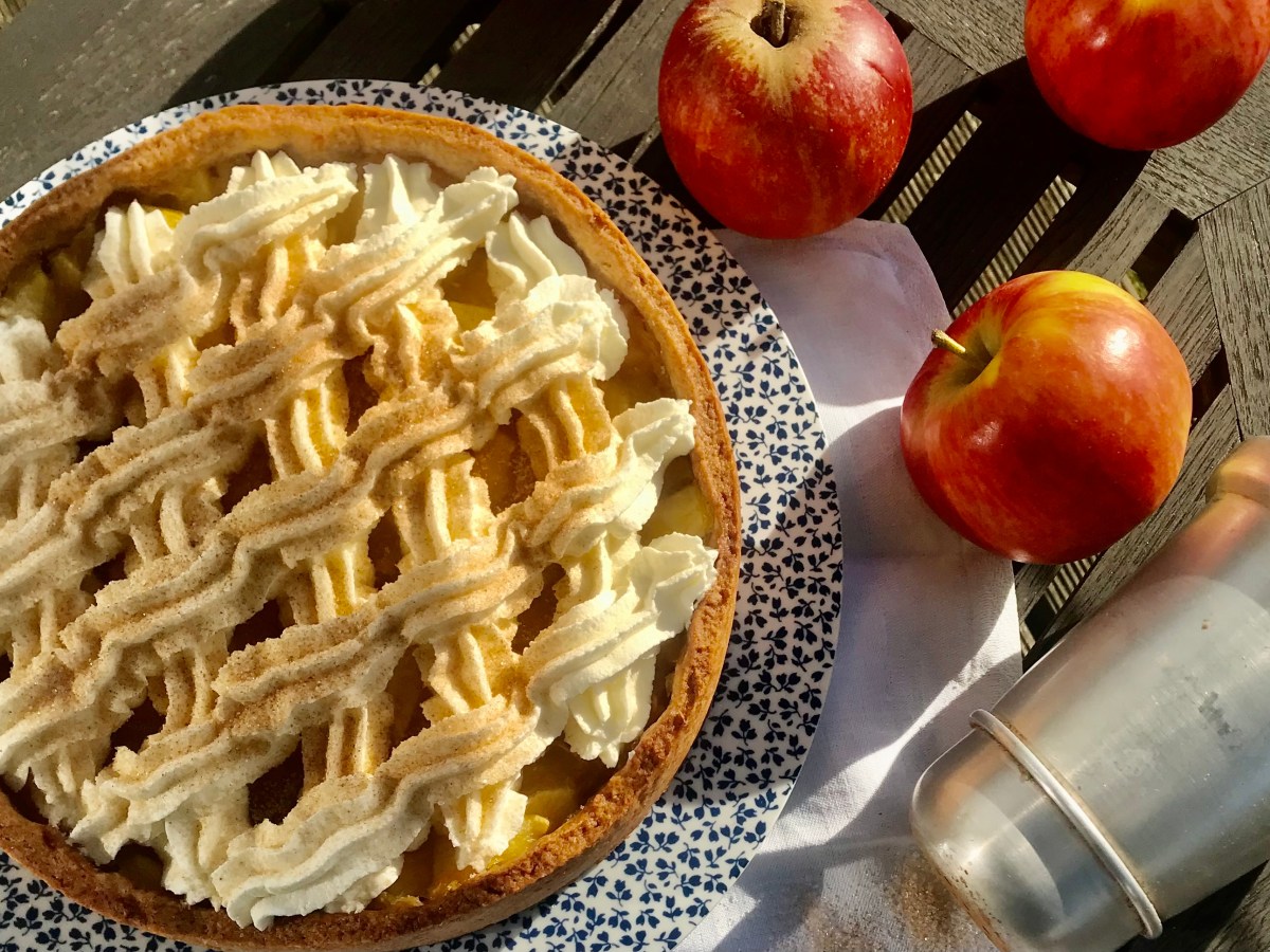Apfelcidre Torte
