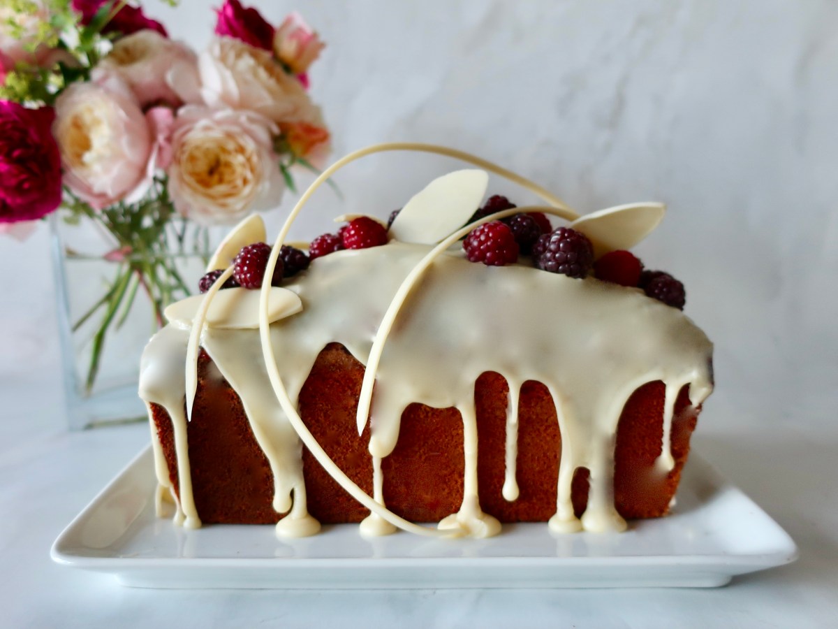 Himbeeren-Marmorkuchen