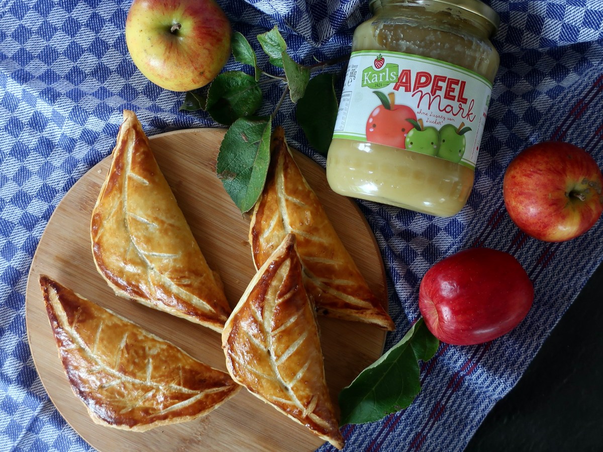 Apfel-Zimttaschen